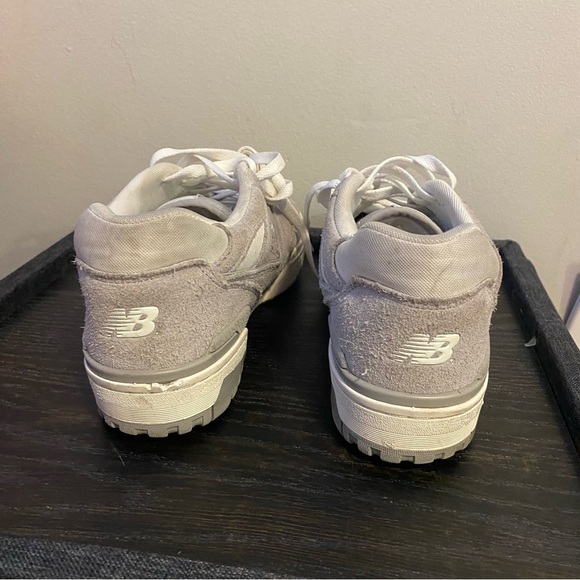 Gray New balance 550 suede shoes - Picture 4 of 5